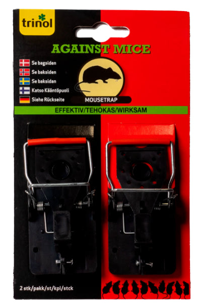 Trinol Musefelle - 2pk plast/metall - Felle - Mus