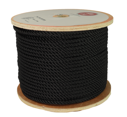 Tau Polyester - Sort - Spole