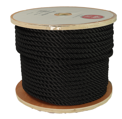 Tau Polyester - Sort - Spole