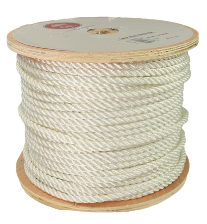 Tau Polyester - Hvit - Kveil / Spole