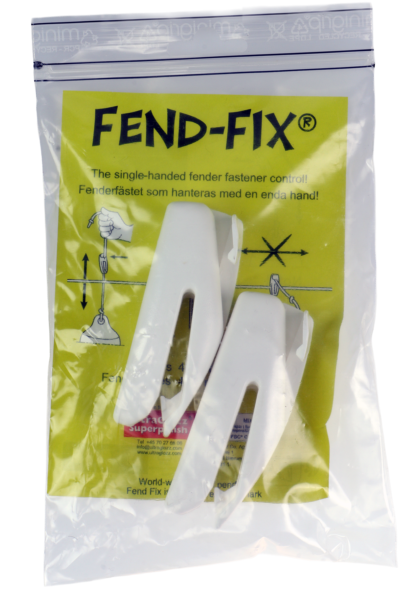 FEND-FIX fenderfeste 2pk - 4-8mm fenderline - for wirerekke