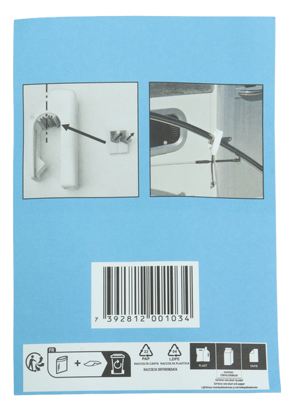 FEND-FIX XL fenderfeste 2pk - 4-8mm fenderline - for båtrekke 20-25mm