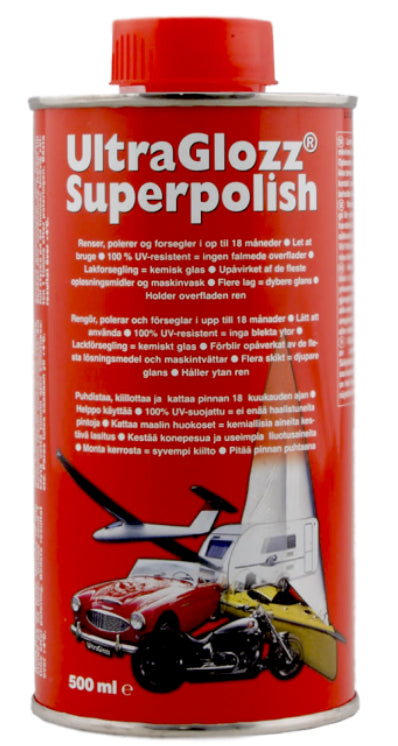 UltraGlozz Superpolish 500ml - Rens - Polering - Forsegling