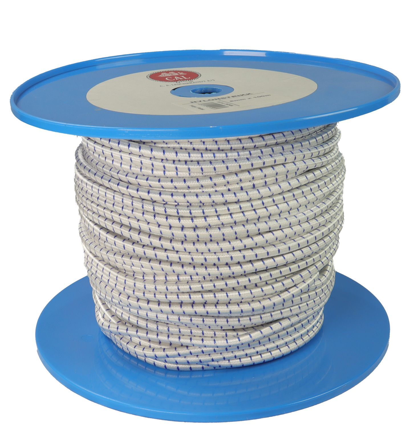 Nylonstrikk - Shock Cord - Spole - 100m