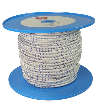 Nylonstrikk - Shock Cord - Spole - 100m