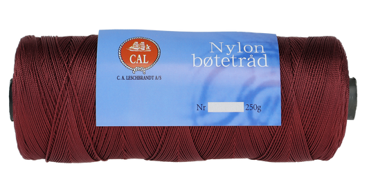 Bøtetråd - Brun - Nylon - 0,55-0,7mm - Spole