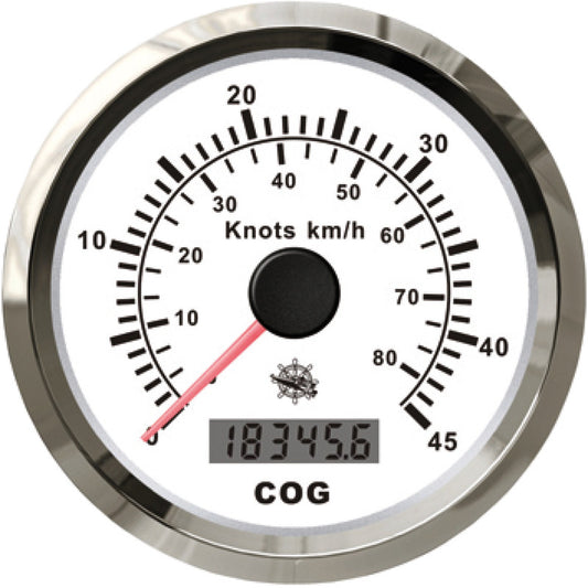 GPS-speedometer/mileteller uten svinger