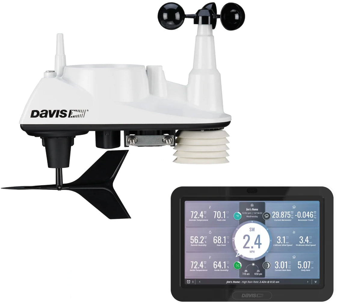 Davis Vantage Vue værstasjon m/WeatherLink Console 300m