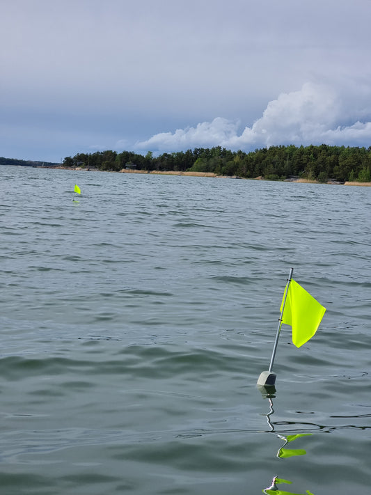 Apaja Flaggbøye - 100cm - 2pk - For garn og teiner