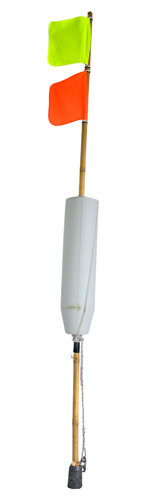 Flaggbøye - 230cm - 2 flagg - Vest Nord