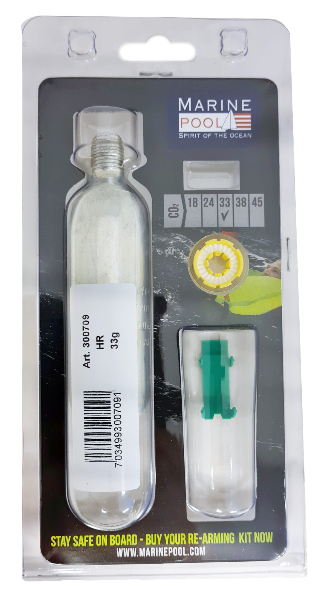 Osean Rearmeringssett - Halkey-Robert (HR) - 33gr