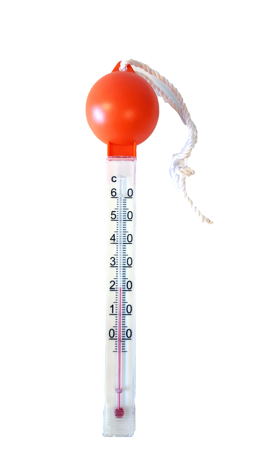 Badetermometer stort - m/Kule
