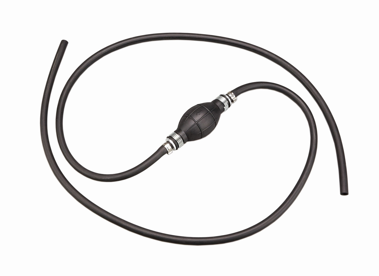 Bensinslange m/pumpe - Gummi - 2 m