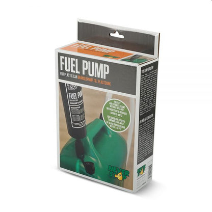 Never Stop Pumpe for drivstoffkanne - m/130cm slange