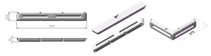 Danfender Mini Multidock - Hvit - Bryggefender