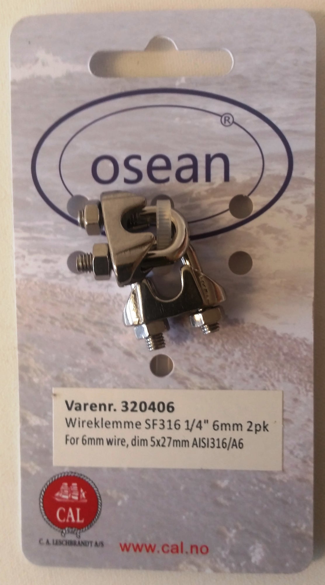 CAL Wireklemme - Blister - Syrefast - SF316