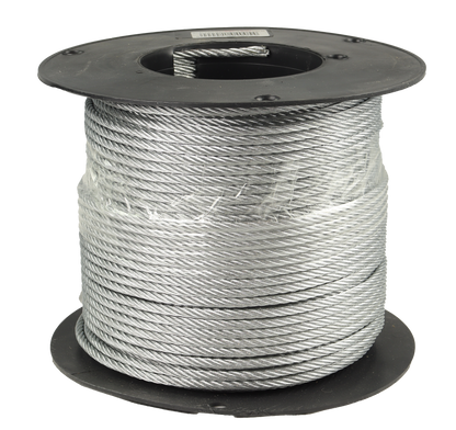 CAL Wire - 6X19 - Spole - Galvanisert - 6 mm - 19 meter