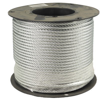 CAL Wire - 6X19 - Spole - Galvanisert - 6 mm - 19 meter