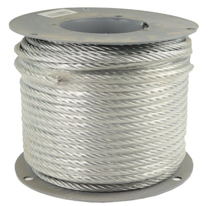 CAL Wire - 6X19 - Spole - Galvanisert - 6 mm - 19 meter