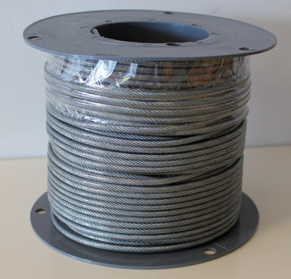 CAL Wire PVC belagt - Spole - PVC / Galvanisert - 100 meter