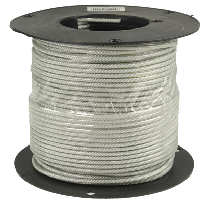 CAL Wire PVC belagt - Spole - PVC / Galvanisert - 100 meter