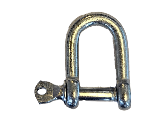 Sjakkel D 3/16" 5mm El. forsinket - Uten strekkode - partivare
