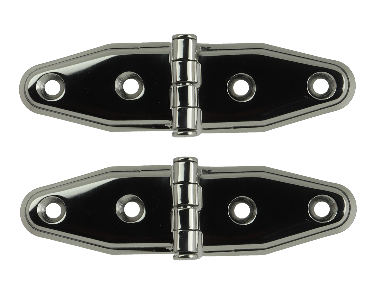 Osean Hengsel - 2pk - Rustfri - 105x27 mm
