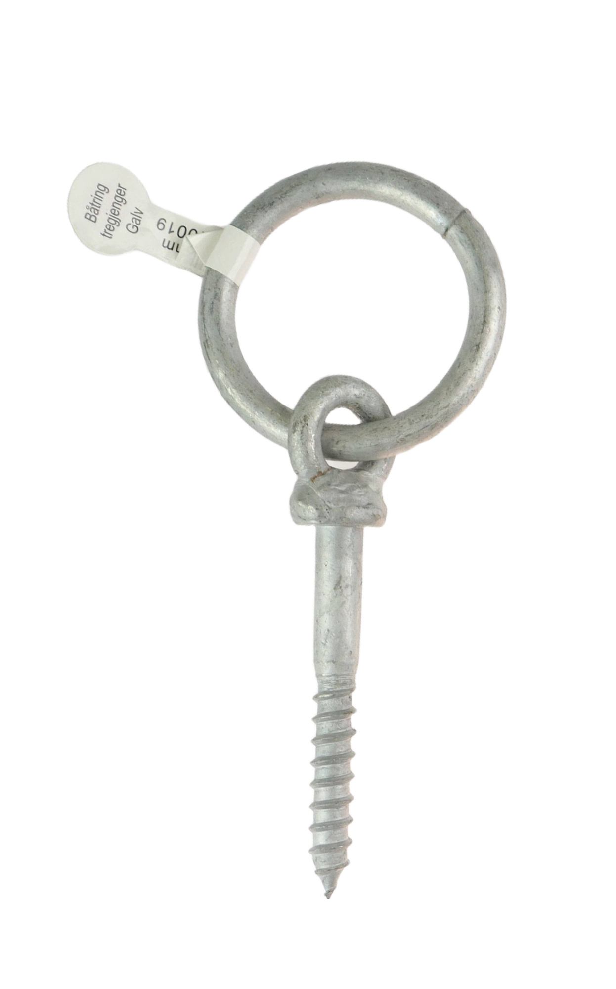 CAL Båtring m/ løs ring og tregjenger - Galvanisert stål