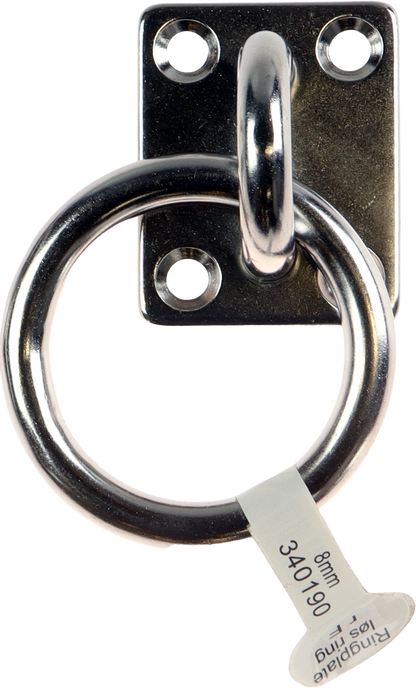 CAL Ringplate m/ løs ring - Rustfri
