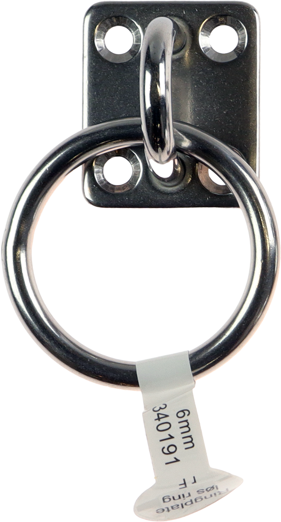 CAL Ringplate m/ løs ring - Rustfri