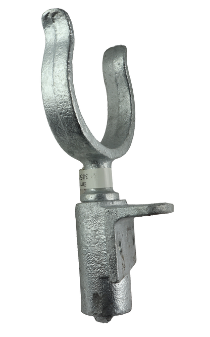CAL Åregaffel - Nedfellbar - Galvanisert - 77x50 mm