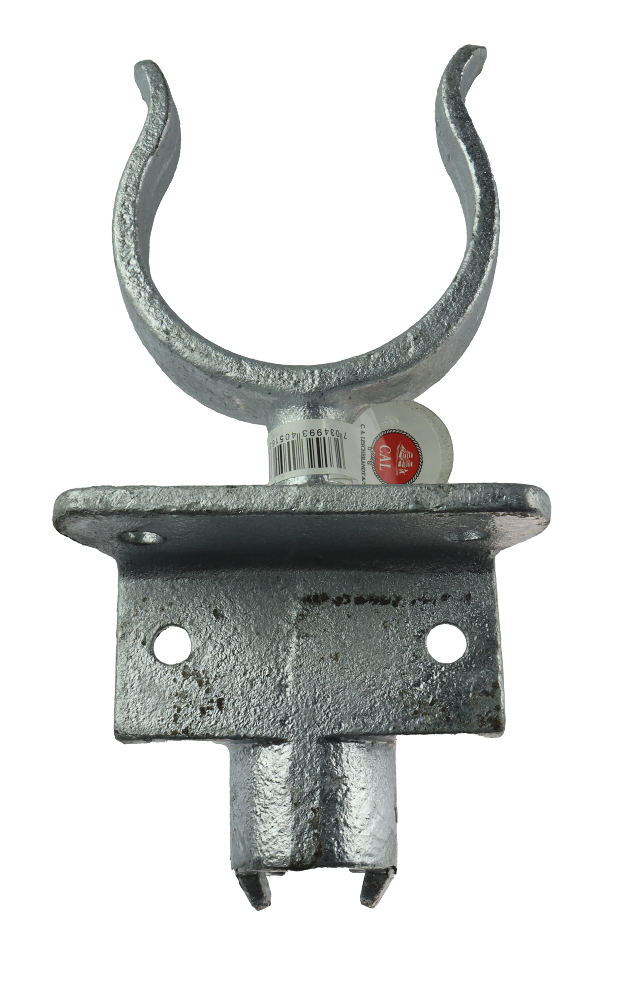 CAL Åregaffel - Nedfellbar - Galvanisert - 77x50 mm