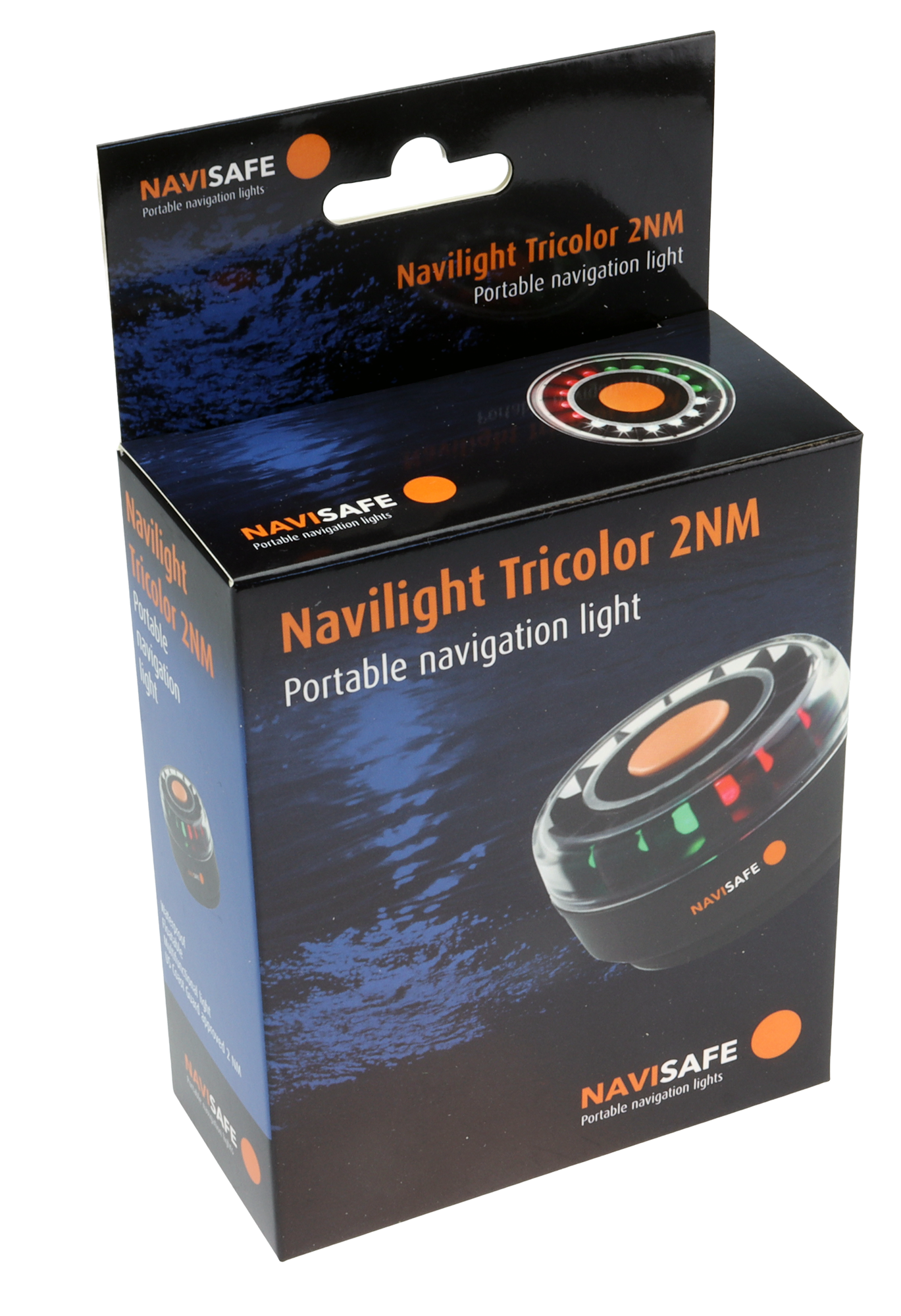 LED Navigliht Tricolor - Rundtlysende 360 grader.