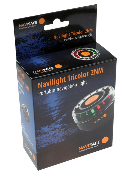 LED Navigliht Tricolor - Rundtlysende 360 grader.