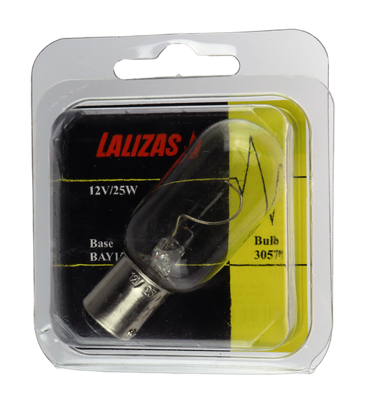 Lanterne lyspære 12m - Bay15d - 12V/25W