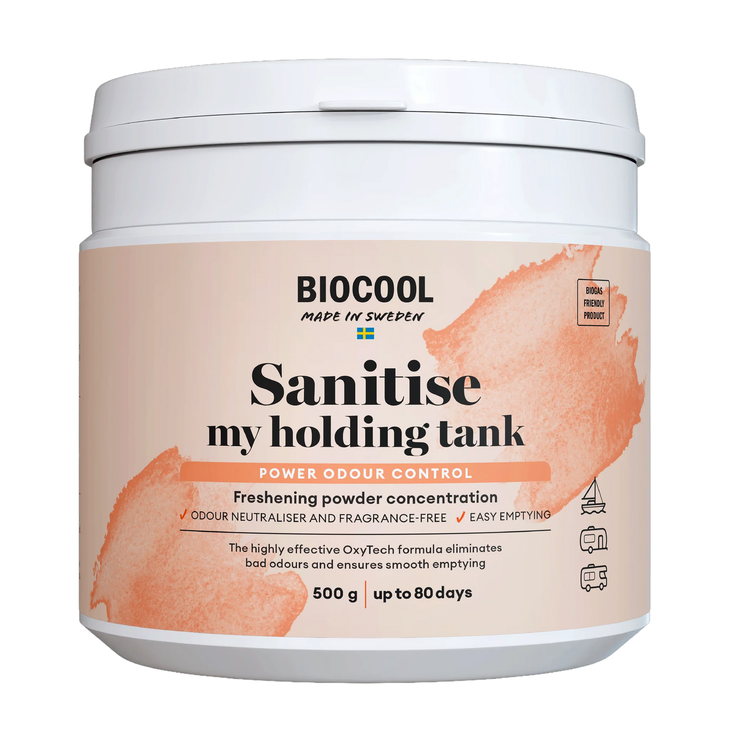 Biocool Sanitise my holding tank - 500 g pulver - For septiktank