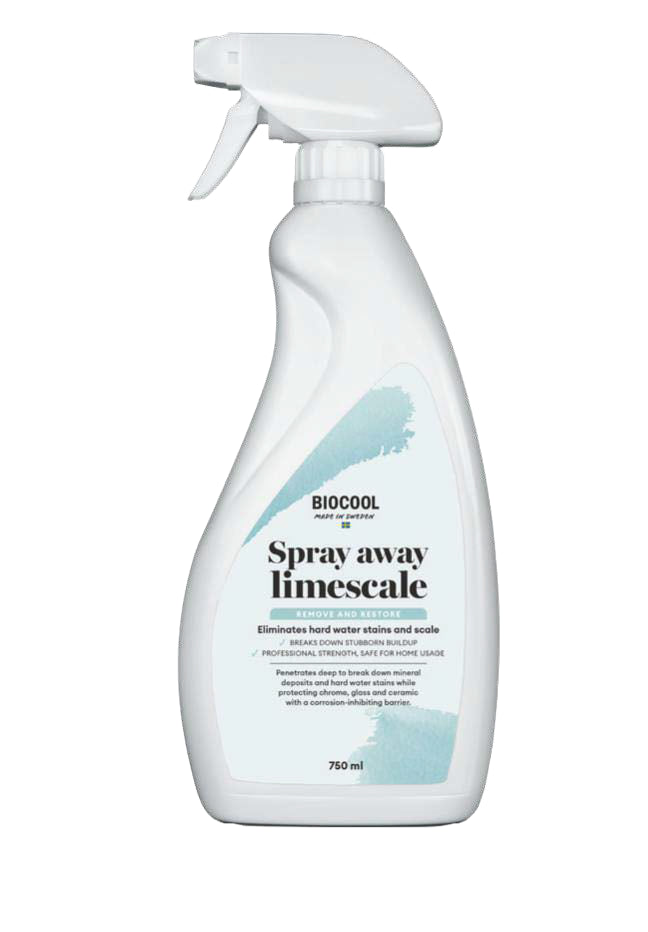 Biocool Spray Away Limescale - 750ml - Fjerner kalk og rustflekker