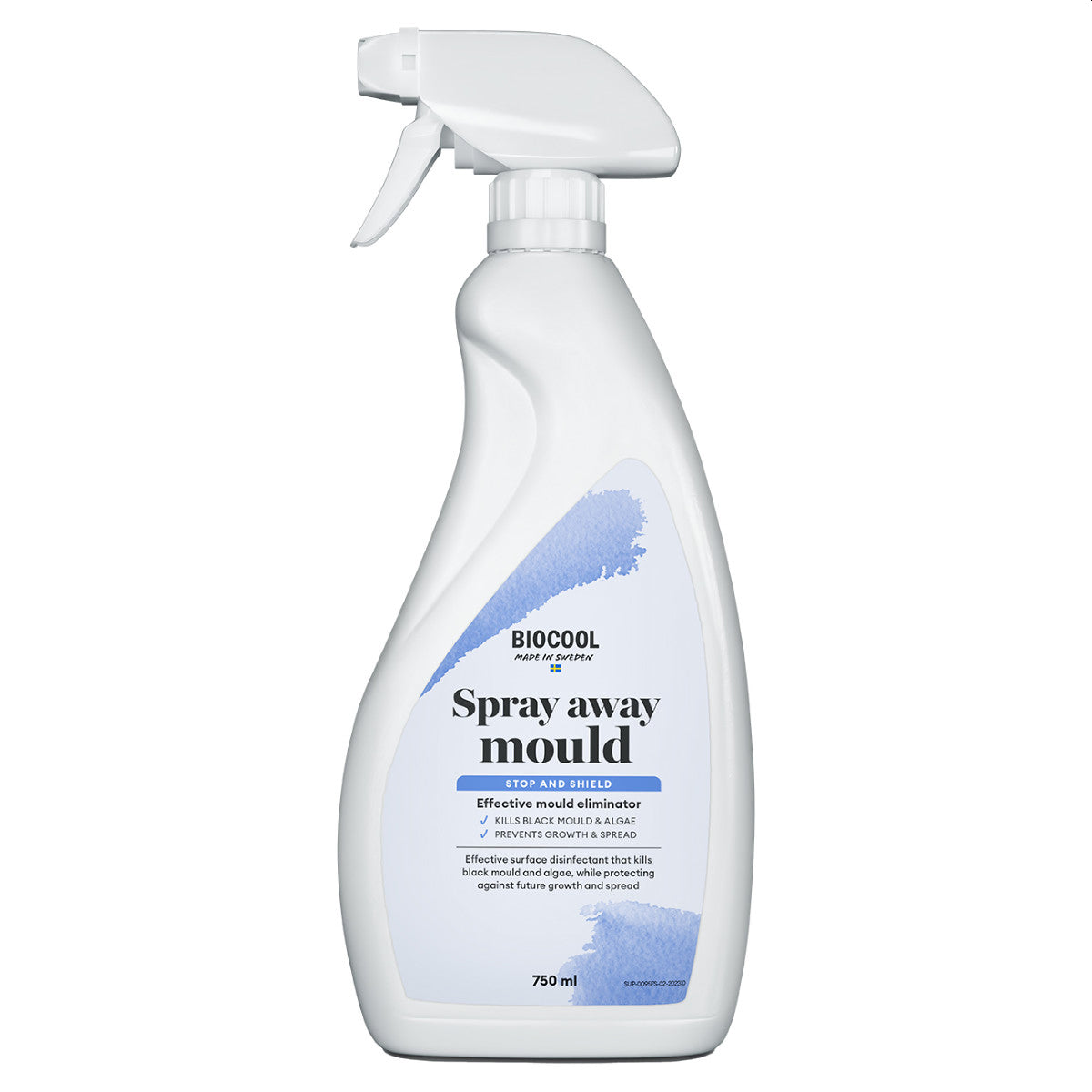 Biocool Spray Away Mould - 750ml - Fjerner svartmugg og alger