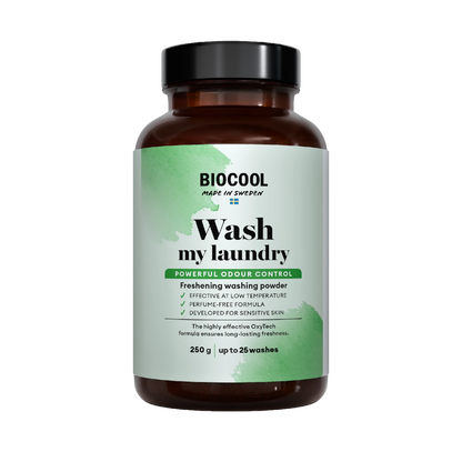 Biocool Wash my Laundry - 250ml - Pulver - Vaskemiddel tøyvask