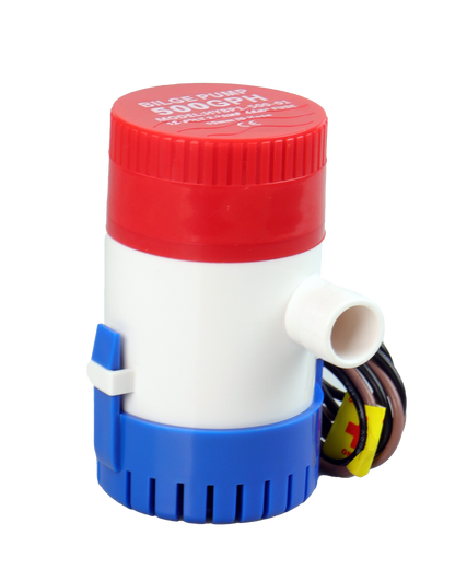 Osean Lensepumpe - 12V - 500 gph - 1900 l/t