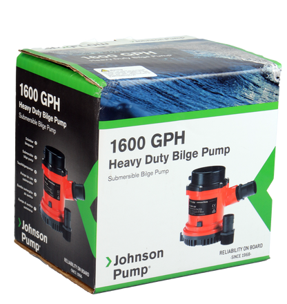 Johnson Pump Lensepumpe L1600 - 24v - 1600 gph - 6000 l/t