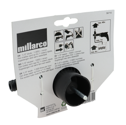 Drillpumpe for vann - 1000 liter / time