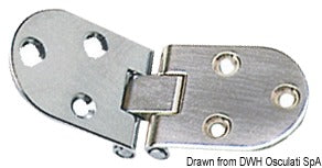 Hengsler 2 mm sammenleggbare