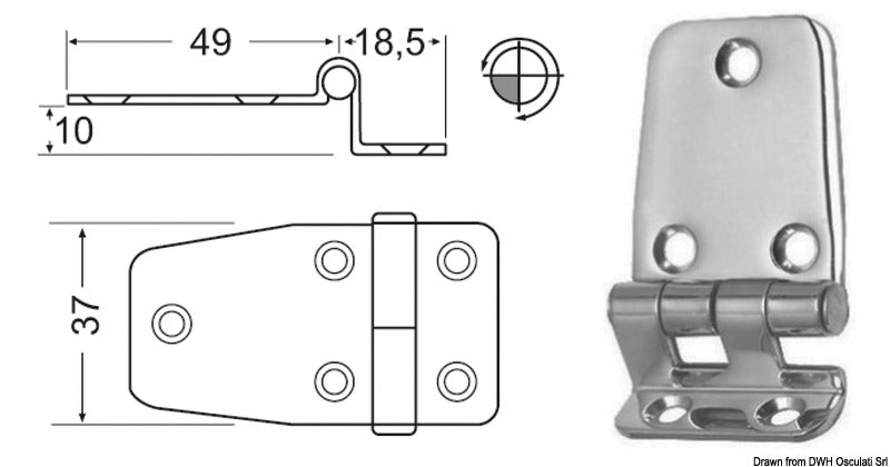 2 mm overheng hengsler