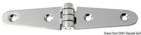 Hengsler 5 mm tykkelse