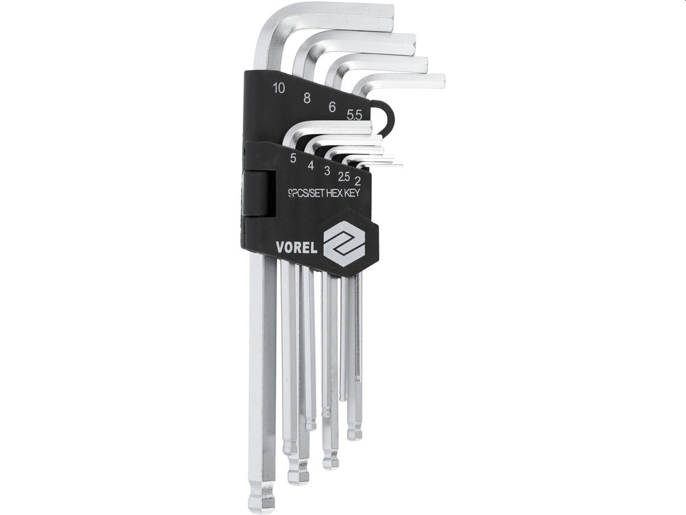 Vorel Umbrakosett - 9 deler - 2-10 mm