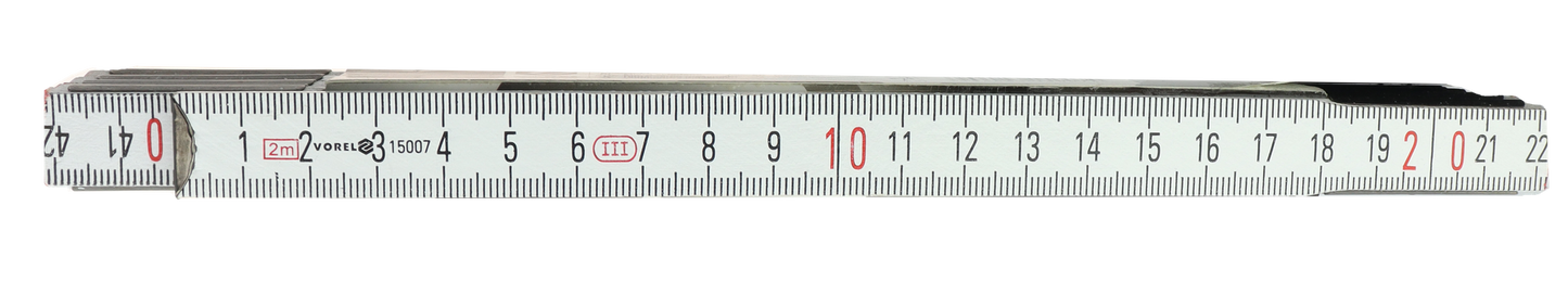 Vorel Tommestokk - Tre - 2 meter