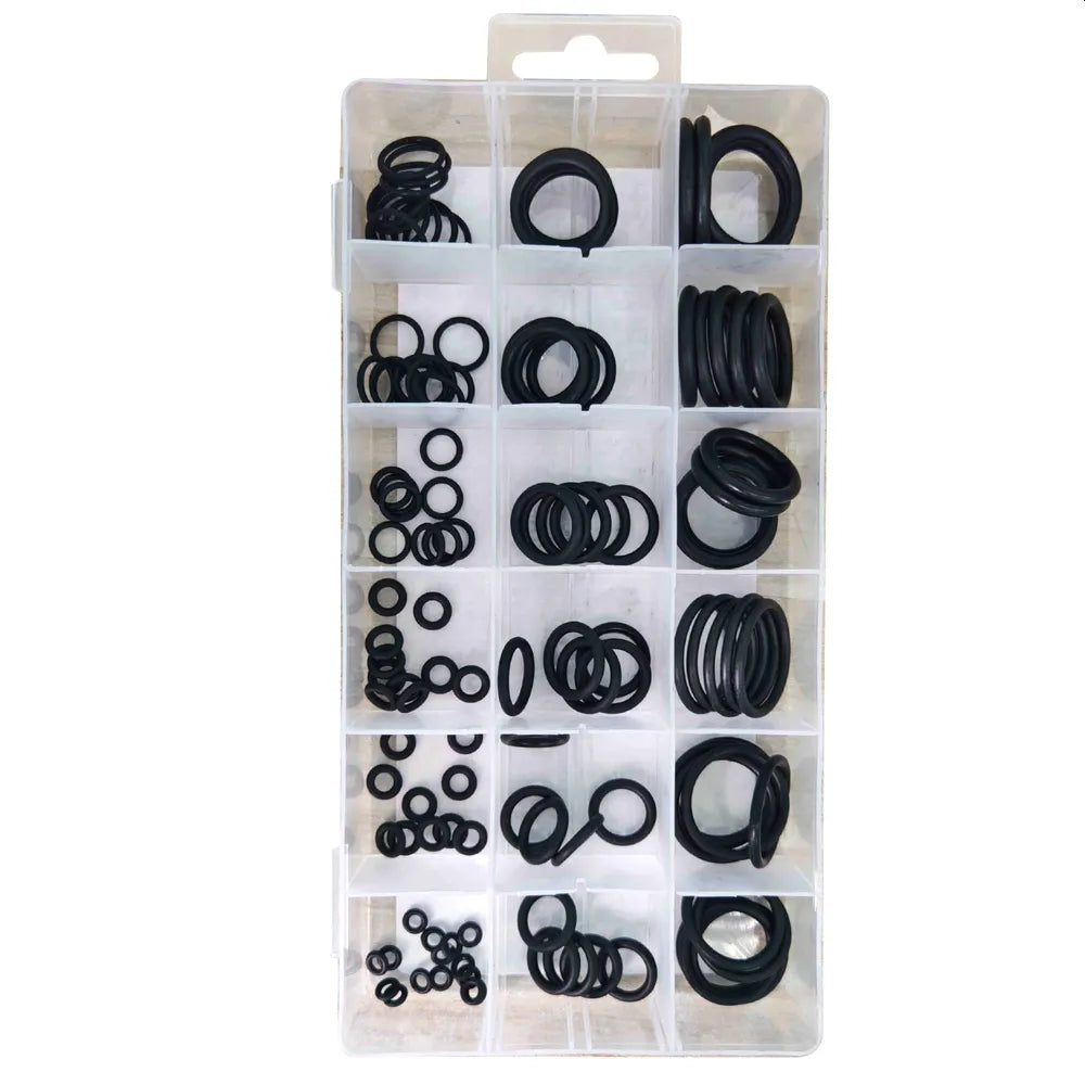 O-ring assortement 125 deler - O-ring - pakning - Oljebestandig