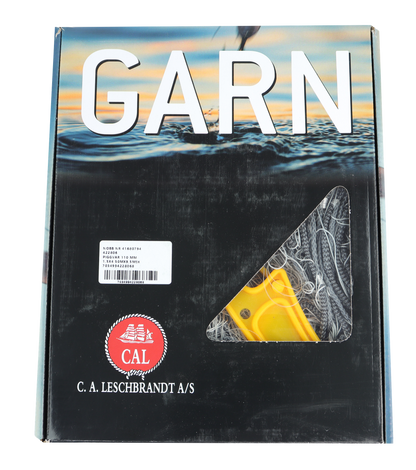 CAL Piggvargarn - 1,5 mm x4 - Svart - 50x2 meter - 110 mm