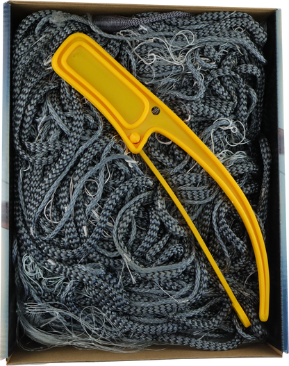 CAL Lyr - 1,5 mm x4 - Grå - 27x3 meter - 63 mm